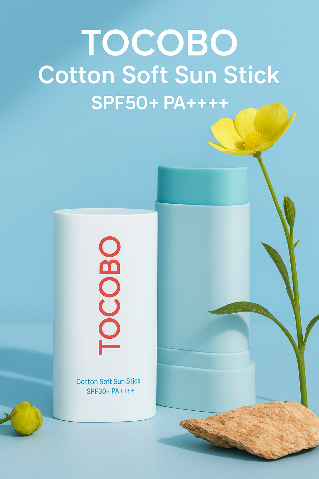 ضد آفتاب استیکی توکوبو TOCOBO Cotton Soft Sun Stick SPF50+ PA++++