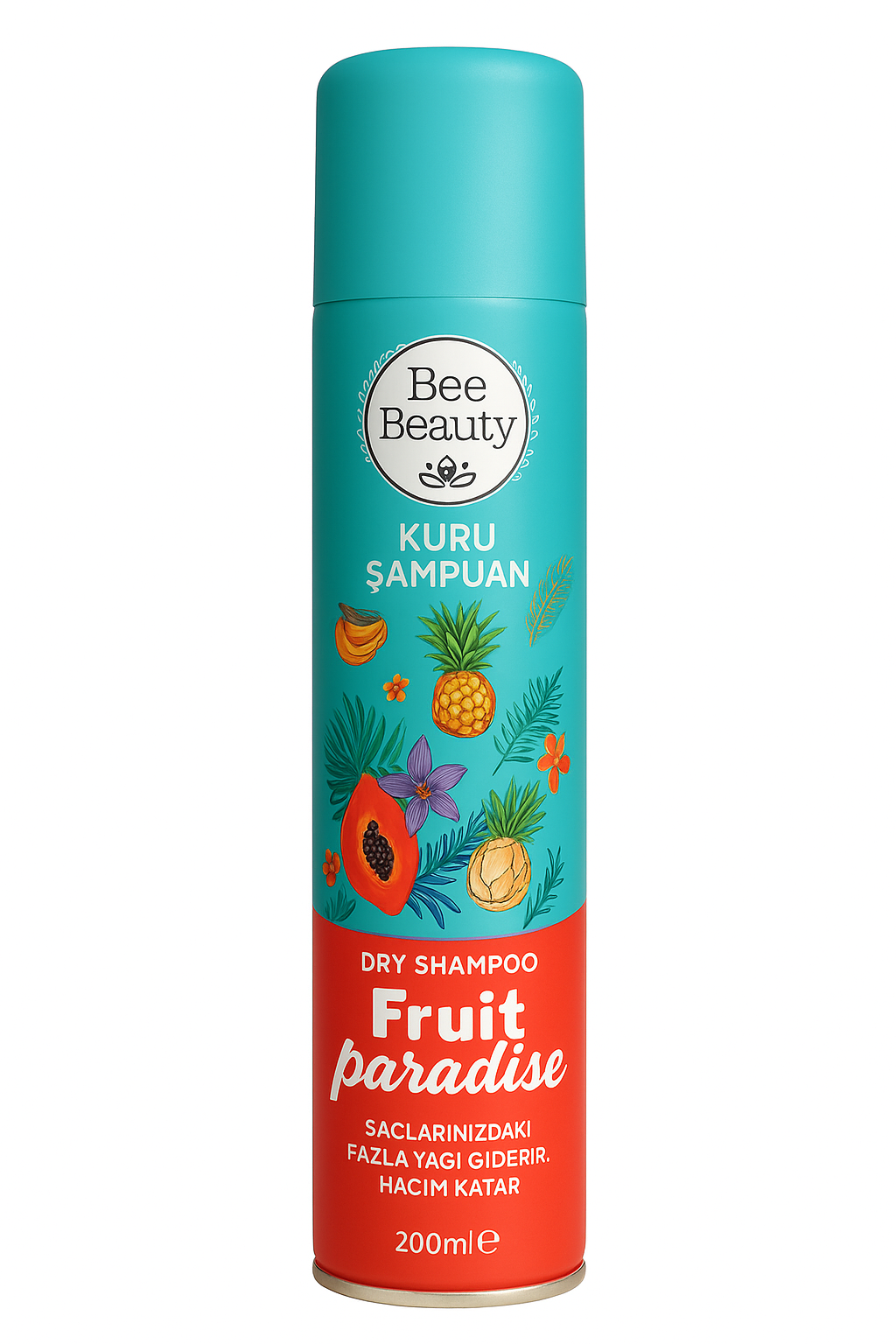 شامپو خشک بی بیوتی Bee Beauty مدل Fruit Paradise – حجم 200 میل