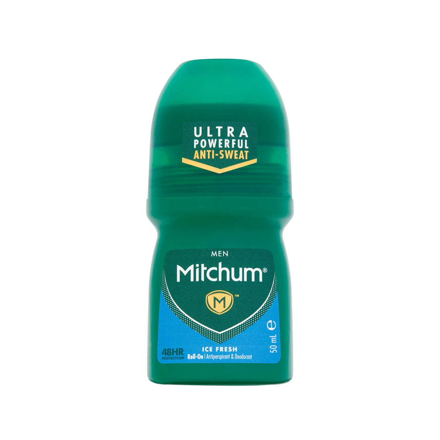 مام رولی ضدتعریق مردانه میچام Mitchum مدل Ice Fresh حجم 50 میلی‌لیتر