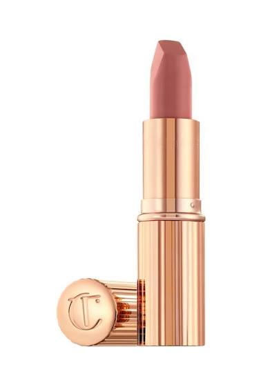 رژ لب شارلوت تیلبری Charlotte Tilbury مدل Pillow Talk Fair – رنگ نود صورتی جذاب و طبیعی جدا شده از پک