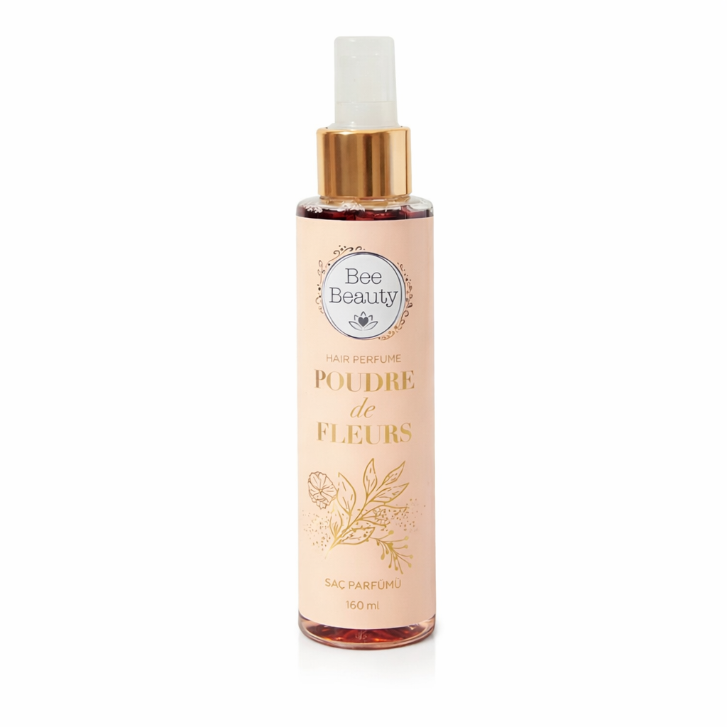 عطر مو بی بیوتی Bee Beauty مدل Poudre de Fleurs حجم 160 میل | خوشبوکننده مو با رایحه گلی پودری