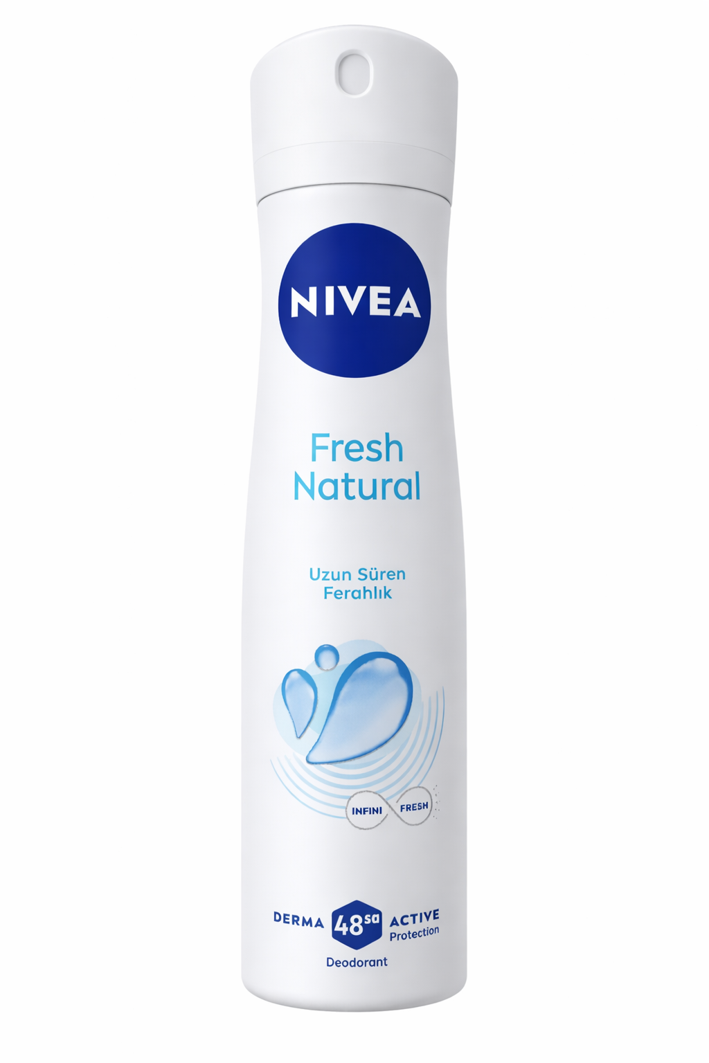 اسپری دئودورانت نیوآ Fresh Natural Nivea| ماندگاری 48 ساعته