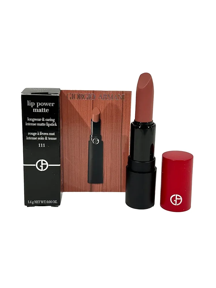رژ لب مات جورجیو آرمانی Lip Power Matte GIORGIO ARMANI شماره 111
