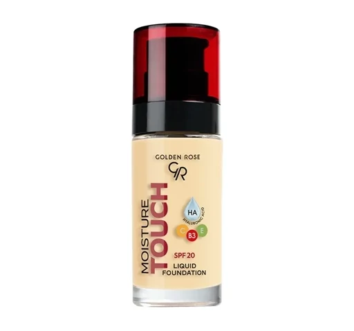 کرم پودر ابرسان گلدن رز مدل Moisture Touch با SPF 20
