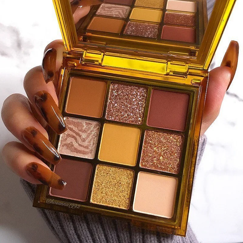 پالت سایه هدی بیوتی Toffee Brown اورجینال