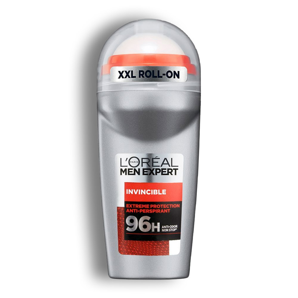 مام رول دئودورانت ضد تعریق مردانه L'Oréal مدل Invincible حجم 50 میل