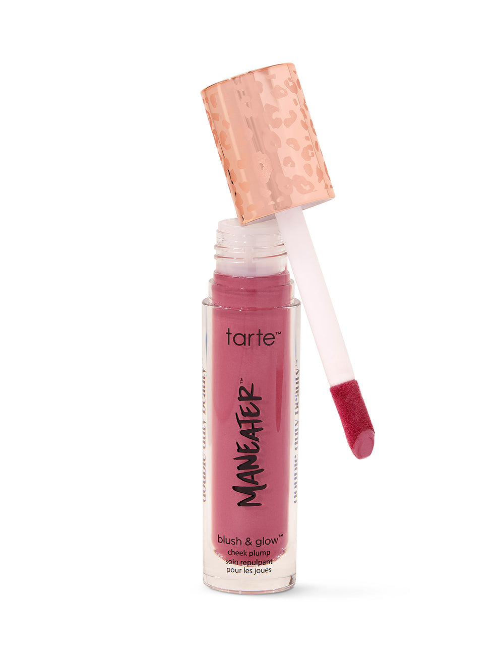 رژگونه مایع حجم‌دهنده و درخشان‌کننده گونه تارت مدل Maneater Blush & Glow Cheek Plump | رژگونه مایع Tarte اورجینال