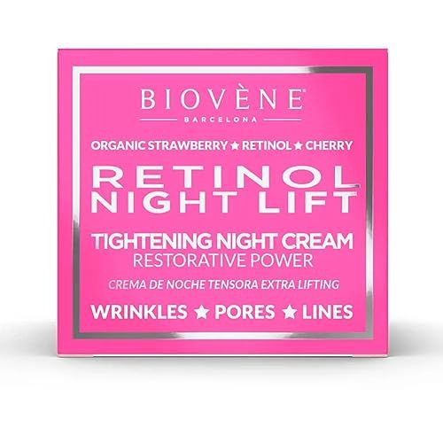 کرم شب رتینول بایوون Retinol Night Lift | کرم ضدچروک و سفت‌کننده پوست Biovene