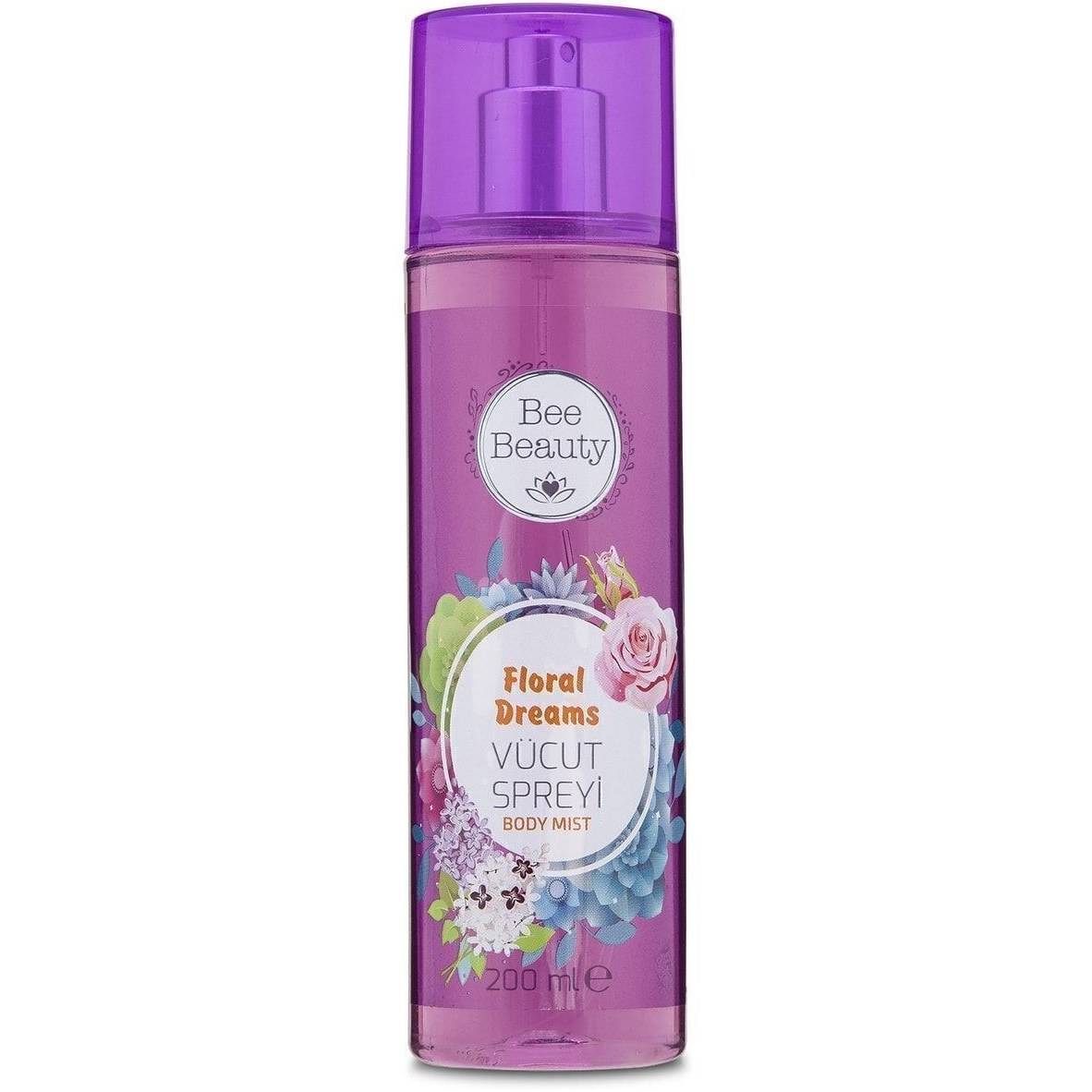 بادی اسپلش و اسپری بدن بی بیوتی Bee beauty floral dreams