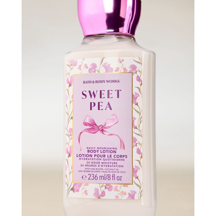 لوسیون بدن بث اند بادی ورکز Bath & Body Works Sweet Pea Daily Nourishing Body Lotion