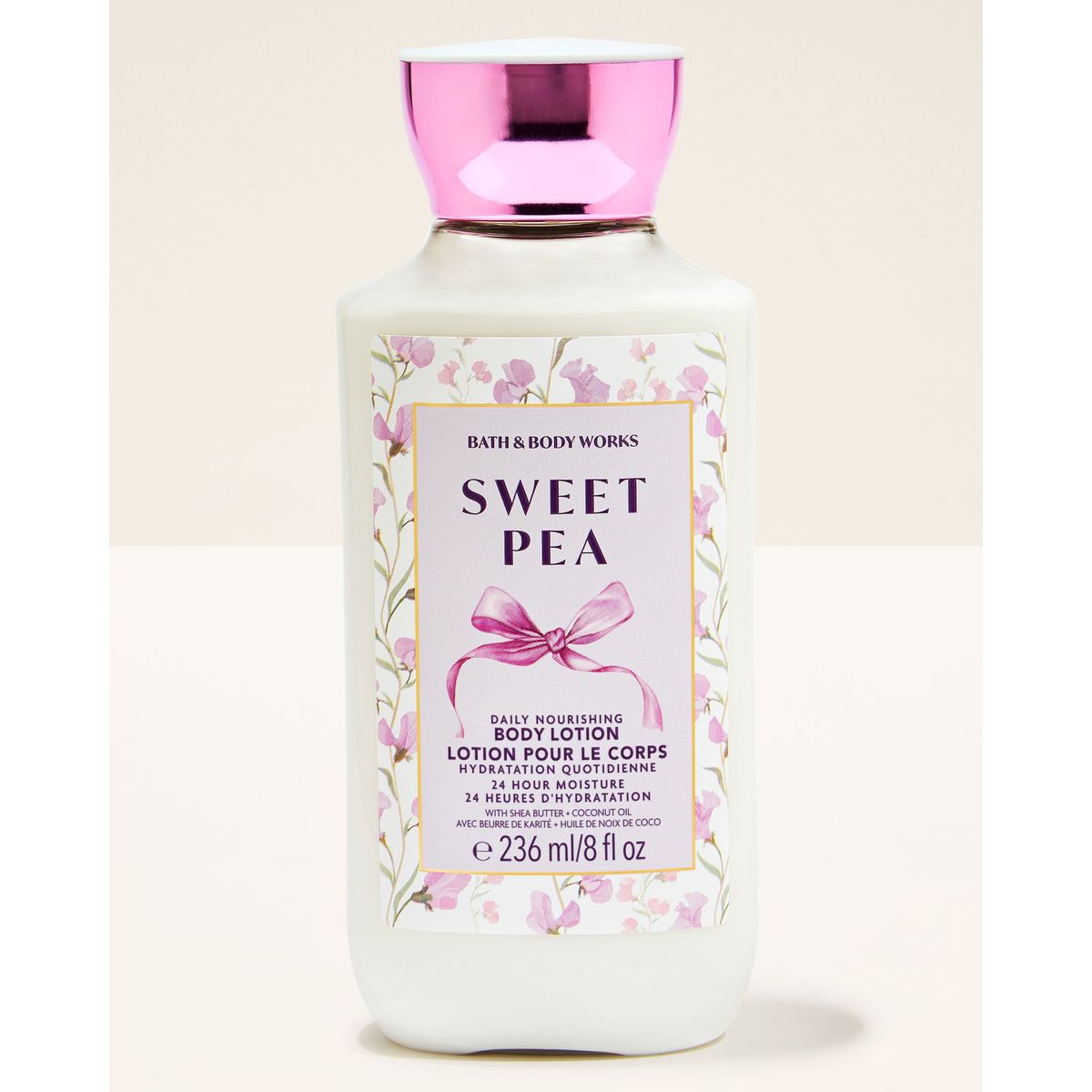 لوسیون بدن بث اند بادی ورکز Bath & Body Works Sweet Pea Daily Nourishing Body Lotion