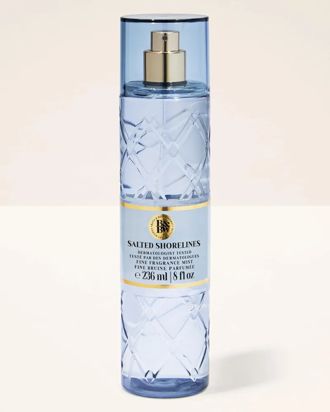بادی اسپلش و اسپری بدن بس اند بادی Bath & Body Works Salted Shorelines حجم 236 میل
