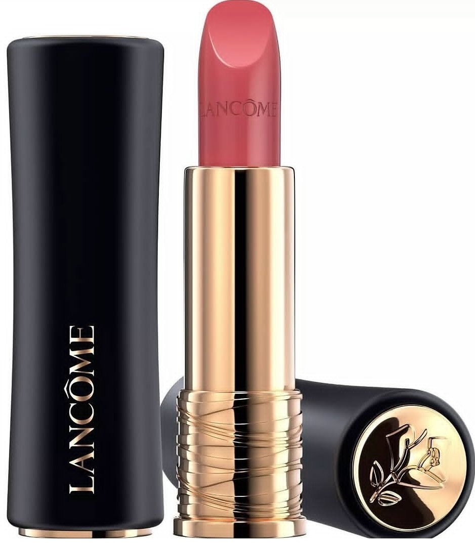 رژلب جامد لانکوم L'Absolu Rouge Cream شماره 06 Rose Nu فول‌سایز جدا شده از پک