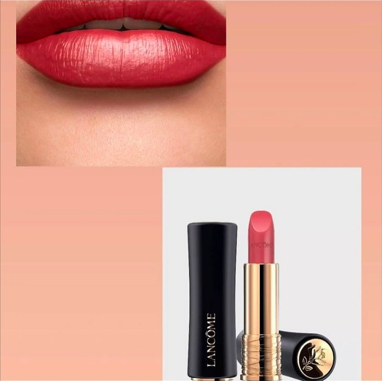 رژلب جامد لانکوم L'Absolu Rouge Cream شماره 06 Rose Nu فولسایز جدا شده از پک