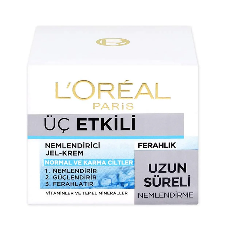 کرم ژل مرطوبکننده لورآل پاریس Ferahlık | آبرسان پوست نرمال تا مختلط – L’Oréal Paris