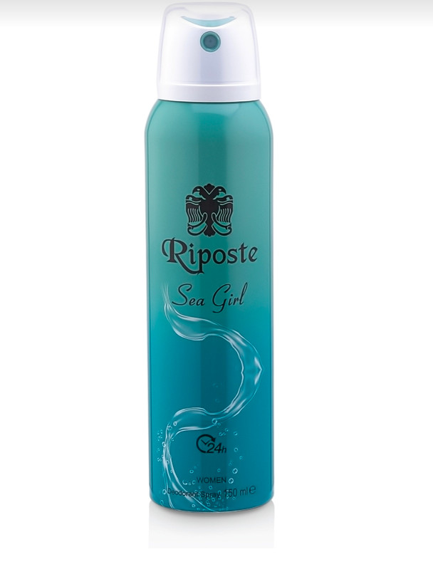 اسپری دئودورانت اورجینال ریپوست Sea Girl حجم 150 میل | Riposte Sea Girl Deodorant